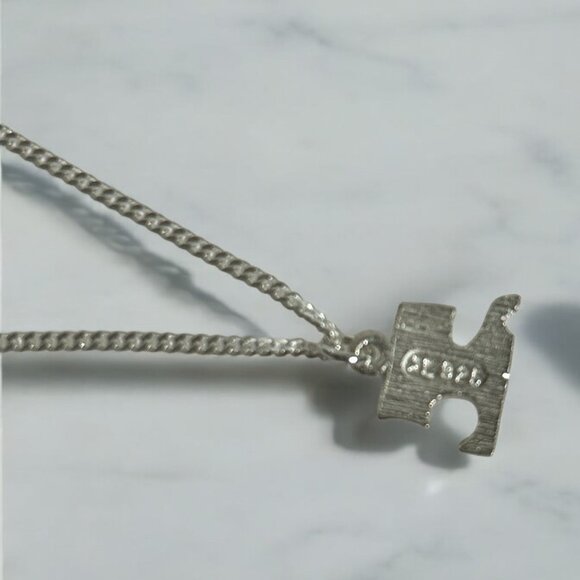 Vintage Courrèges Logo Pendant - Picture 2 of 2